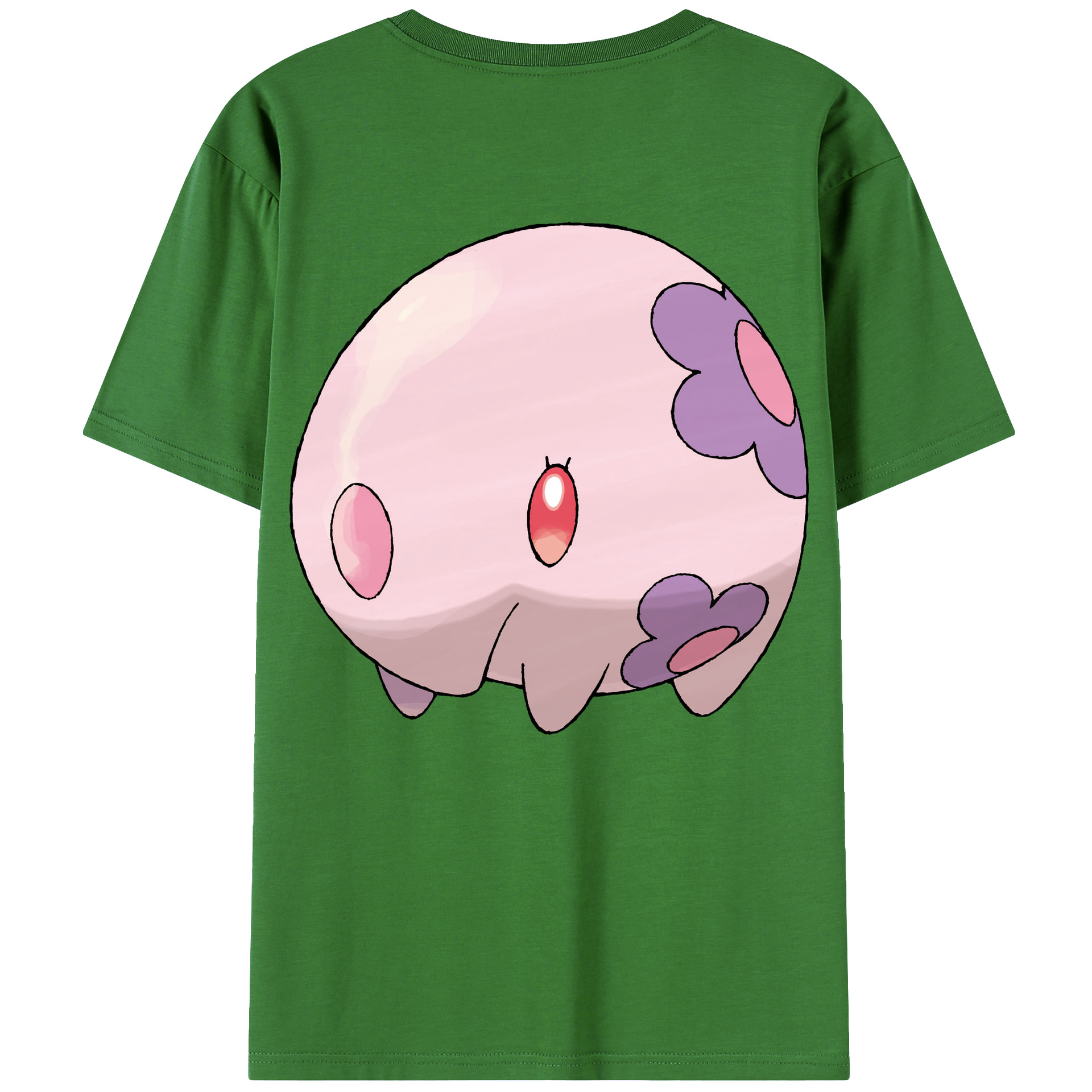 （画像用） ポケットモンスター Pokémon レディース半袖Tシャツ(バックプリント)